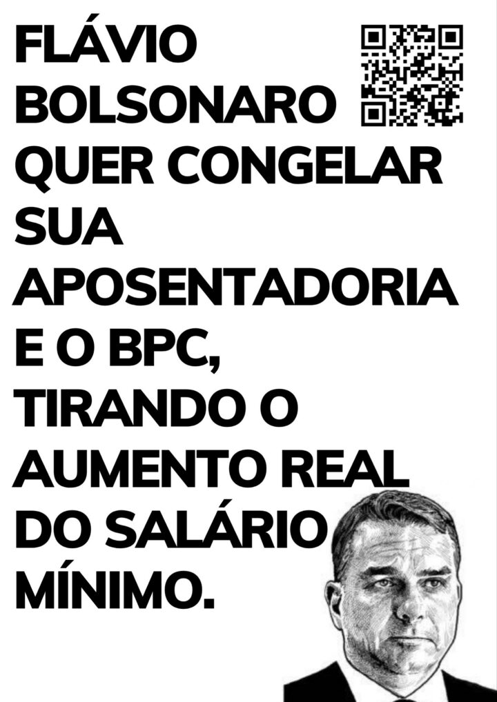 Arte da mobilização — Lambes: Aposentadoria 2 (QR Code)