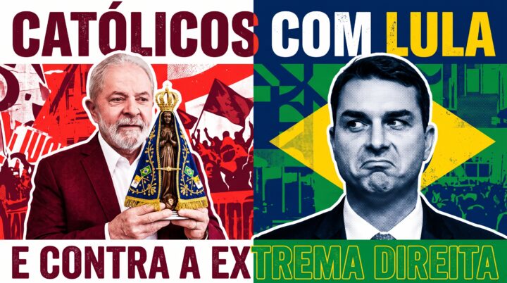 Arte da mobilização — Cards de IA: CATÓLICOS COM LULA