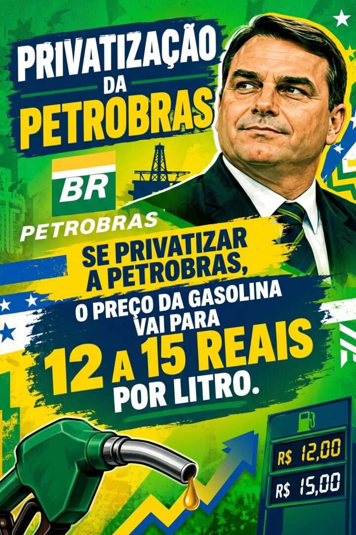 Arte da mobilização — Cards de IA: PRIVATIZAÇÃO PETROBRAS